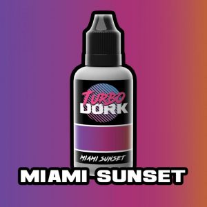 Turbo Dork   Turbo Dork Miami Sunset Turboshift Acrylic Paint 20ml Bottle - TDMIACSA20 - 631145994888