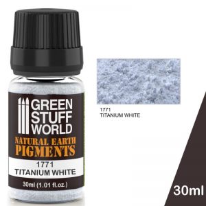 Green Stuff World   Powder Pigments Pigment TITANIUM WHITE - 8436574501308ES - 8436574501308