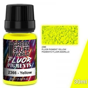 Green Stuff World   Fluorescent Pigments Pigment FLUOR YELLOW - 8436574507256ES - 8436574507256