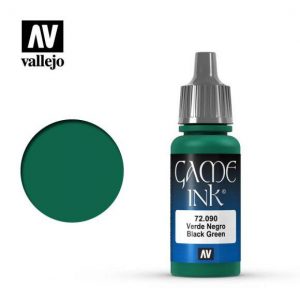 Vallejo   Game Colour Game Ink: Black Green - VAL72090 - 8429551720908