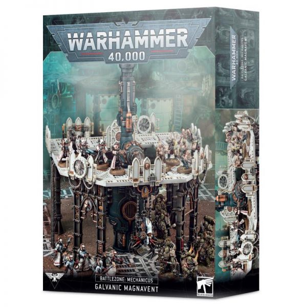 Games Workshop Warhammer 40,000  40k Terrain Battlezone: Mechanicus – Galvanic Magnavent - 99120199079 - 5011921144167