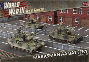 Battlefront Team Yankee  British British Chieftain Marksman AA Battery - TBBX14 - 9420020249066