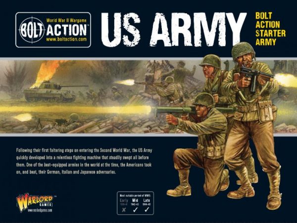 Bolt Action  United States of America (BA) US Army Starter Army - 409913016 - 5060572502321