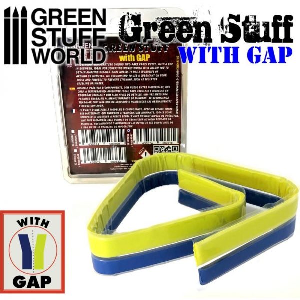 Green Stuff World   Modelling Putty & Green Stuff Green Stuff Tape 18 inches (with gap) - 8436574503616ES - 8436574503616
