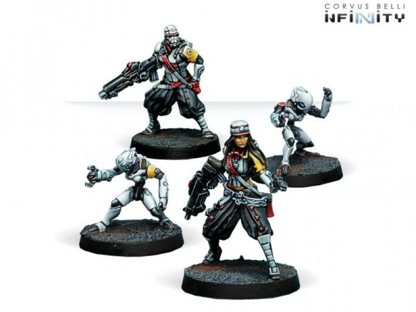 Corvus Belli Infinity  Non-Aligned Armies - NA2 JSA Support Pack - 280371-0498 - 2803710004980