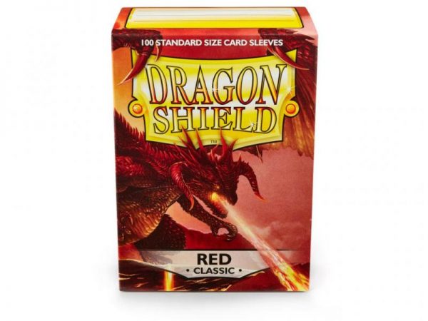 Dragon Shield   Dragon Shield Dragon Shield Sleeves Red (100) - DS100R - 5706569100070