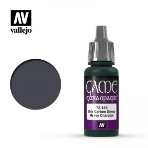 Vallejo   Extra Opaque Extra Opaque: Heavy Charcoal - VAL72155 - 8429551721554