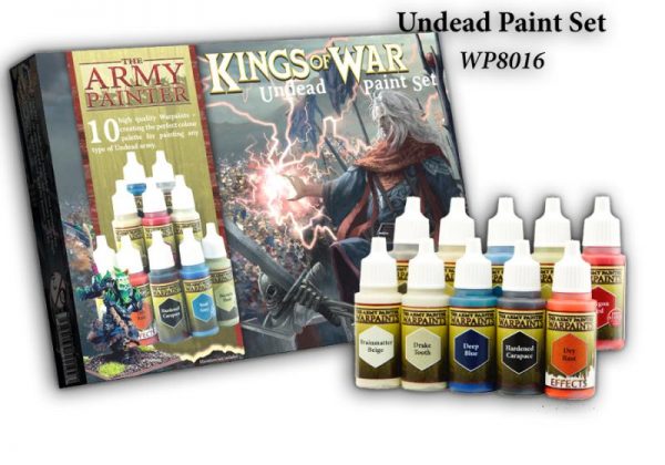 The Army Painter   Paint Sets Warpaints Kings of War Undead - APWP8016 -