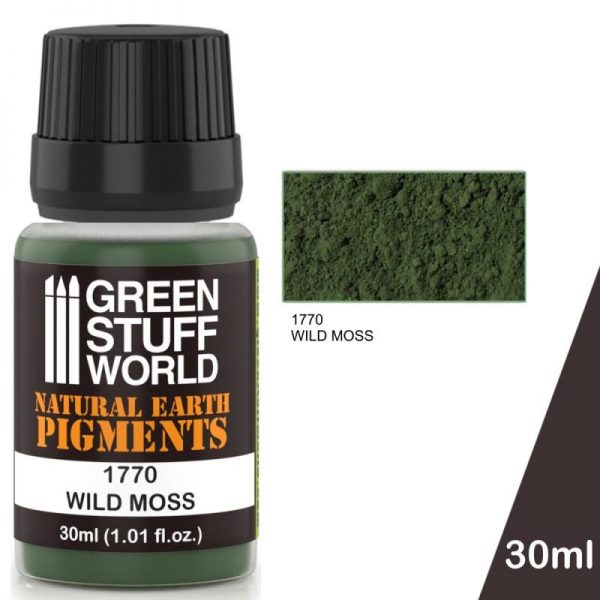Green Stuff World   Powder Pigments Pigment WILD MOSS - 8436574501292ES - 8436574501292