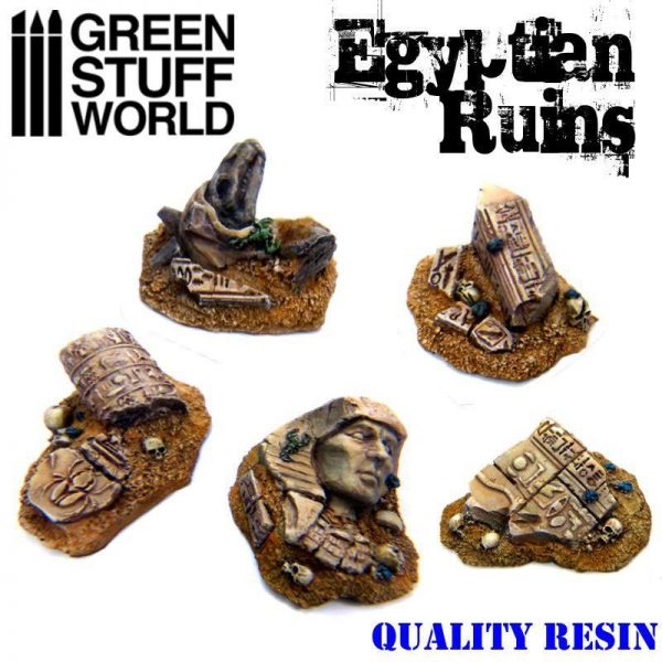 Green Stuff World   Green Stuff World Conversion Parts Egyptian Ruins - 8436554369041ES - 8436554369041