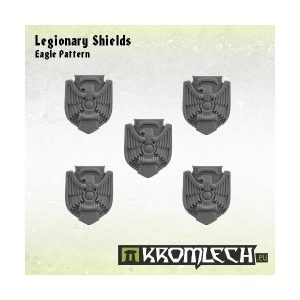 Kromlech   Legionary Conversion Parts Legionary Eagle Pattern Shelds (5) - KRCB132 - 5902216112902