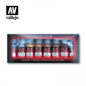 Vallejo   Game Colour Vallejo Game Color Set - Metallic Colors (x8) - VAL72303 - 8429551723039