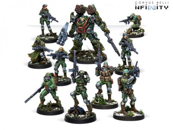 Corvus Belli Infinity  Ariadna Tartary Army Corps Action Pack - 281112-0851 - 2811120008511