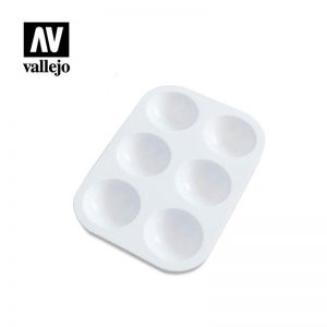 Vallejo   Paint Palettes AV Palette - Small 13 x 9cm - VALHS120 - 5052418156614