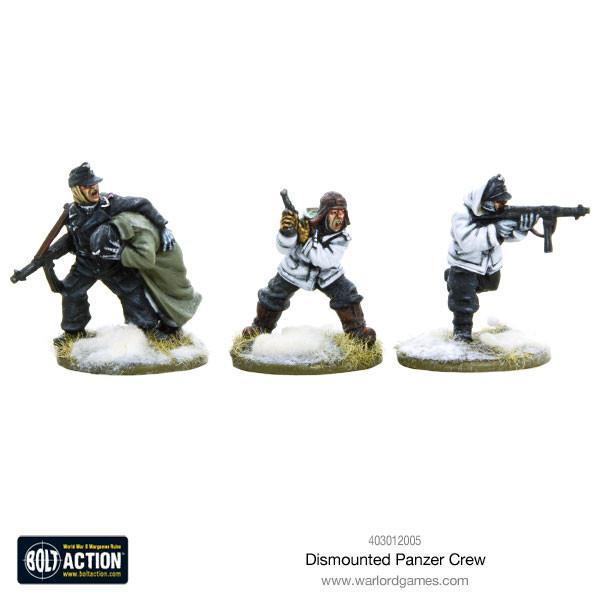 Warlord Games Bolt Action  Germany (BA) Dismounted Panzer crew - 403012005 - 5060393705499