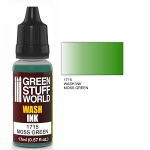 Green Stuff World   Wash Ink Wash Ink MOSS GREEN - 8436574500745ES - 8436574500745