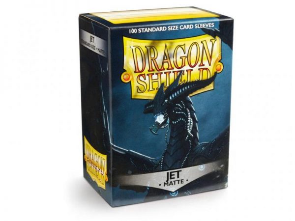 Dragon Shield   Dragon Shield Dragon Shield Sleeves Matte Jet (100) - DS100MJ - 5706569110246