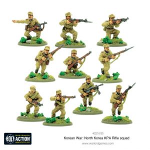 Warlord Games Bolt Action  Korean War (1950-1953) North Korean KPA Rifle Squad - 402218103 - 5060572503724