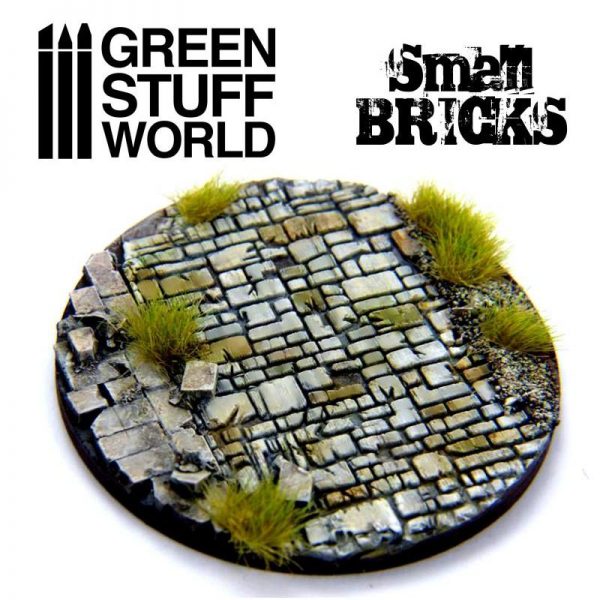 Green Stuff World   Rolling Pins Rolling Pin SMALL BRICKS - 8436554363766ES - 8436554363766