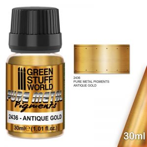 Green Stuff World   Pure Metal Pigments Pure Metal Pigments ANTIQUE GOLD - 8436574507959ES - 8436574507959