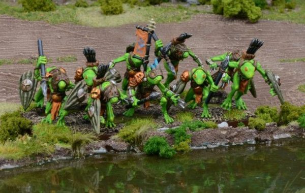 Mantic Kings of War  Trident Realm of Neritica Riverguard Troop - MGKWR302 - 5060469660639
