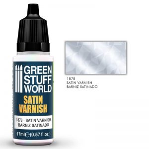 Green Stuff World   Varnish GSW Satin Varnish 17ml - 8436574502374ES - 8436574502374