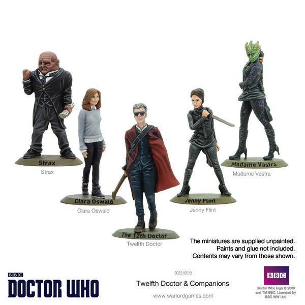 Warlord Games Doctor Who  Doctor Who Doctor Who: 12th Doctor and Companions - 602210012 - 5060393704485