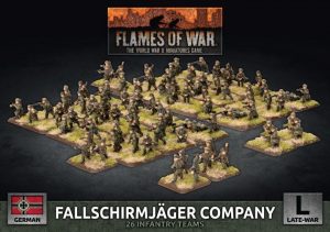 Battlefront Flames of War  Germany German Fallschirmjager Company - GBX136 - 9420020246997