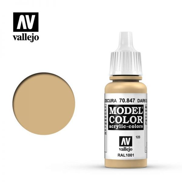 Vallejo   Model Colour Model Color: Dark Sand - VAL847 - 8429551708470