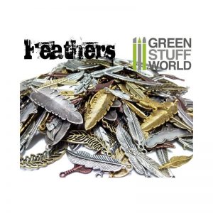 Green Stuff World   Modelling Extras FEATHERS Beads 85gr - 8436554365357ES - 8436554365357