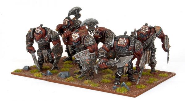 Mantic Kings of War  Ogres Ogre Warrior Horde - MGKWH11-1 - 5060208864861