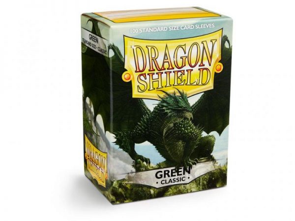 Dragon Shield   Dragon Shield Dragon Shield Sleeves Green (100) - DS100GR - 5706569100049