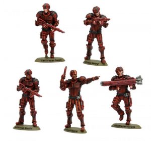 Warlord Games (Direct) Doctor Who   Doctor Who: Gallifreyan Guards - 602210201 - 5060572501171