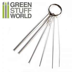 Green Stuff World   Airbrushes & Accessories Airbrush Nozzle Cleaning Wires - 8436554364107ES - 8436554364107