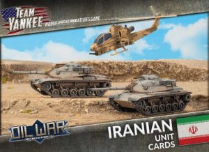 Battlefront Team Yankee  Middle East Iranian Unit Cards - TIR901 - 9420020246447