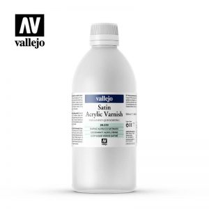Vallejo   Varnish AV Vallejo - Liquid Varnish - 500ml Satin - VAL28519 - 8429551285193