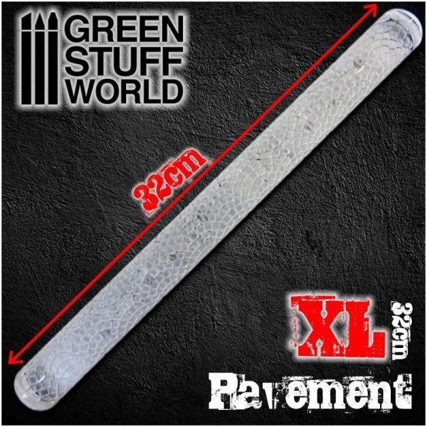 Green Stuff World   Rolling Pins MEGA Rolling Pin PAVEMENT - 8436554364763ES - 8436554364763