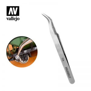 Vallejo   Vallejo Tools AV Vallejo Tools - #7 Stainless Steel Tweezers - VALT12004 - 8429551930338