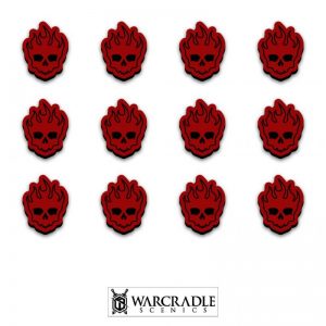 Warcradle   Knightspire Knightspire Wound Tokens - RBD670003 - 5060504867153