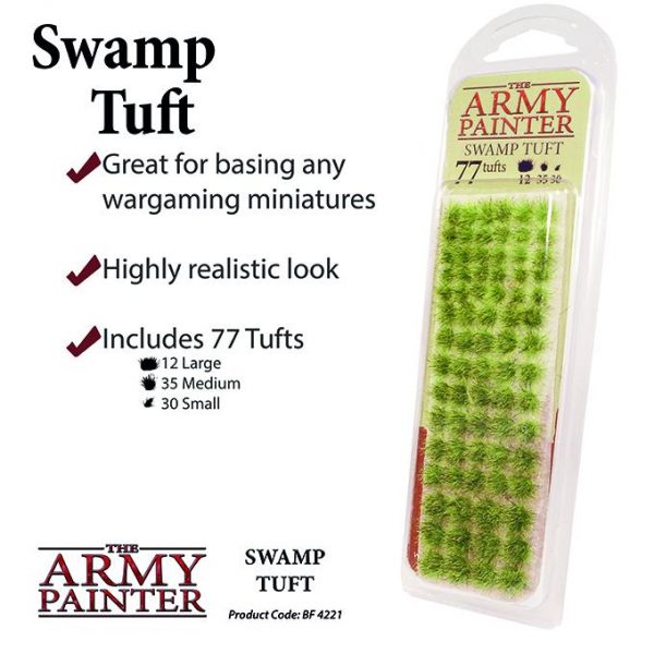 The Army Painter   Tufts Battlefields: Swamp Tuft - APBF4221 - 5713799422100