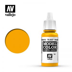 Vallejo   Model Colour Model Color: Transparent Yellow - VAL937 - 8429551709378