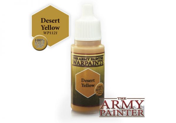 The Army Painter   Warpaint Warpaint - Desert Yellow - APWP1121 - 2561121111115