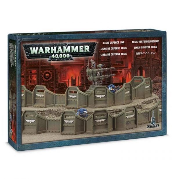 Games Workshop (Direct) Warhammer 40,000  40k Terrain Aegis Defence Line - 99120199015 - 5011921015993