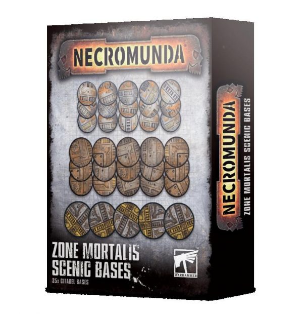 Games Workshop (Direct) Necromunda  Necromunda Necromunda: Zone Mortalis Scenic Bases - 99120599022 - 5011921136100