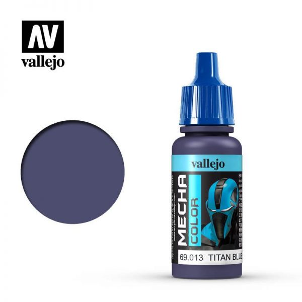 Vallejo   Mecha Colour Mecha Color 17ml - Titan Blue - VAL69013 - 8429551690133