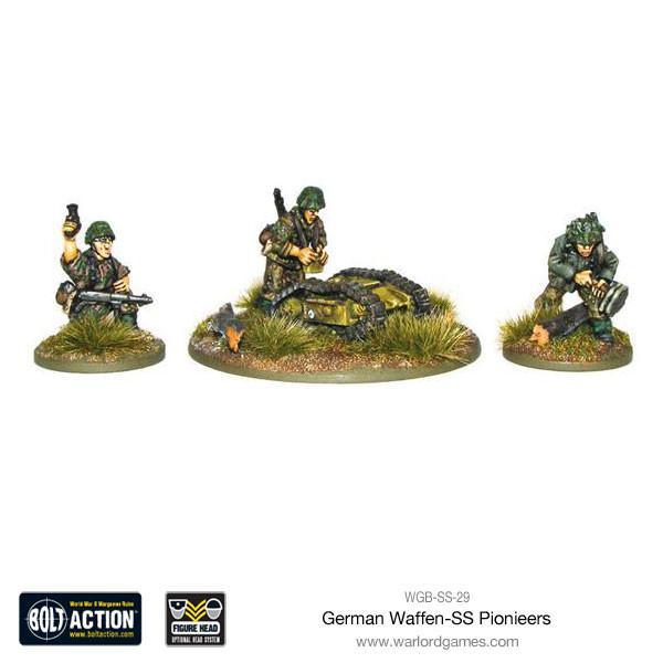 Warlord Games Bolt Action  Germany (BA) Waffen-SS Pioneers - WGB-LSS-12 -