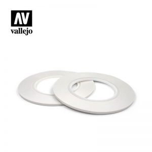Vallejo   Vallejo Tools AV Vallejo Tools - Flexible Masking Tape 2mm x 18m - VALT07008 - 8429551930420