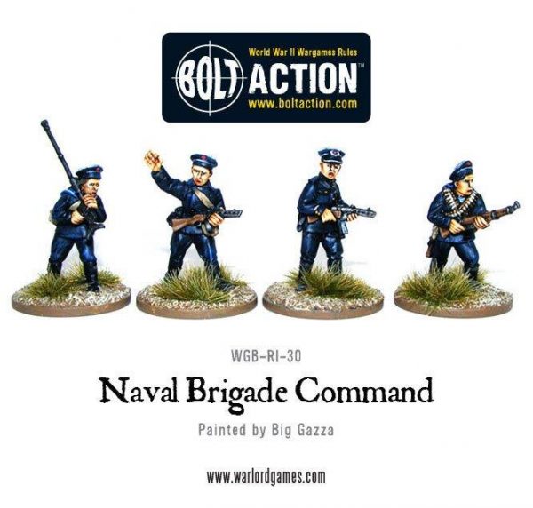 Warlord Games Bolt Action  Soviet Union (BA) Soviet Naval Brigade Command - WGB-RI-25 - 5060200841549