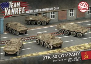 Battlefront Team Yankee  Soviets BTR-60 Transport Platoon (Plastic) - TSBX14 - 9420020234611