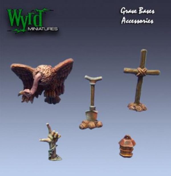 Wyrd   Malifaux Accessories Graveyard Accessories - WYR0006 - 813856010051